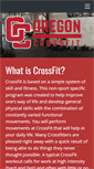 Mobile Screenshot of oregoncrossfit.com